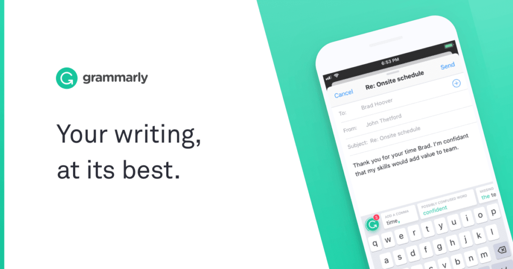 Grammarly Email | Tech Tips